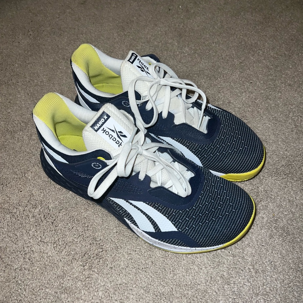 Reebok Nano X. Size 9.5. Like new.